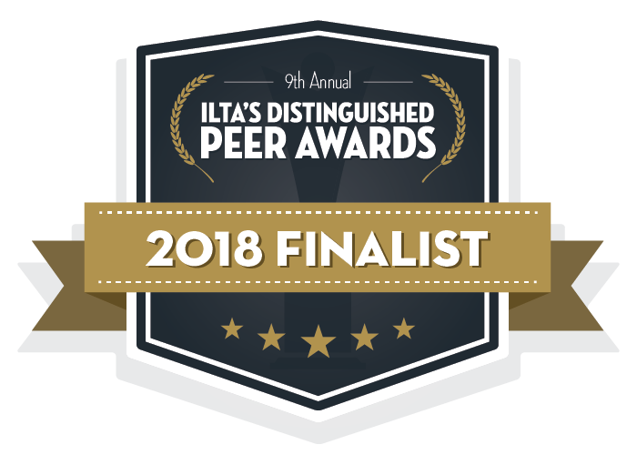 Lisa Stone, Cornerstone.IT ILTA Distinguished Peer Awards 2018 Finalist