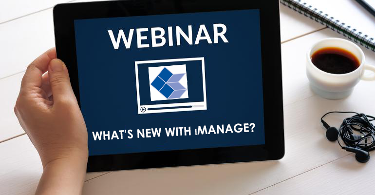 ILTA WEBINAR: What's New with iManage? - featured image