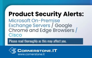 Product Security Alerts banner
