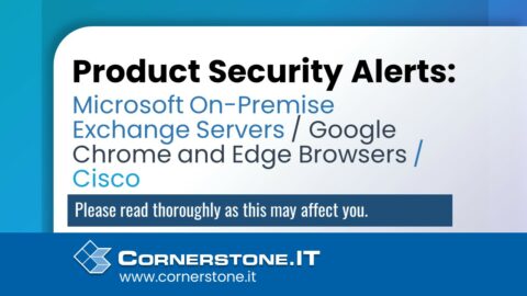 Product Security Alerts banner