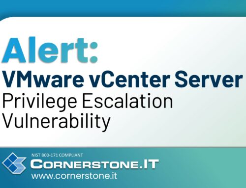 Alert: VMware vCenter Server Privilege Escalation Vulnerability