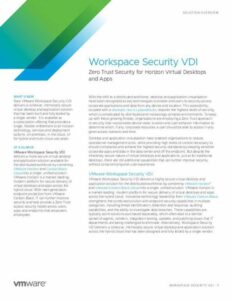 Solution Brief — Workspace Security VDI - featured image