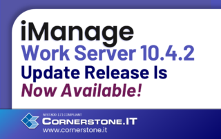 iManage WorkServer 10.4.2 update release