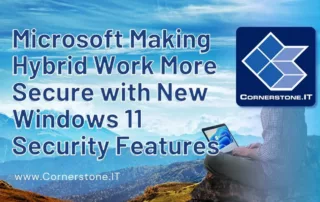 Hybrid Work featured image with Microsoft Windows 11