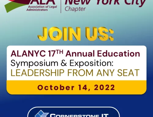 Cornerstone.IT at ALA NYC Symposium October 14, 2022