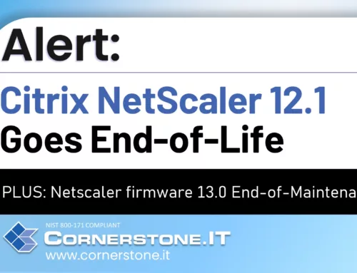 Citrix NetScaler Upcoming End-of-Life