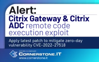 Citrix Gateway & ADC security alert for December 2022