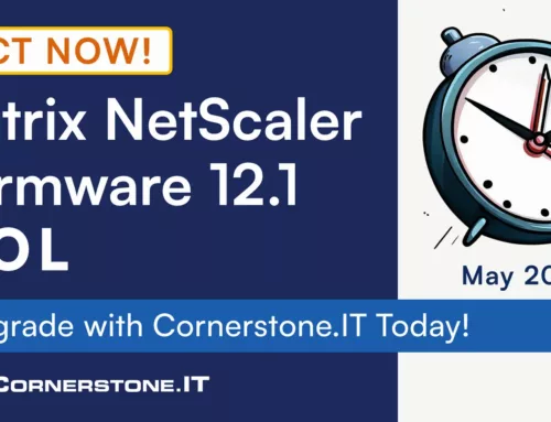 Citrix NetScaler 12.1 Goes End-of-Life (EOL)